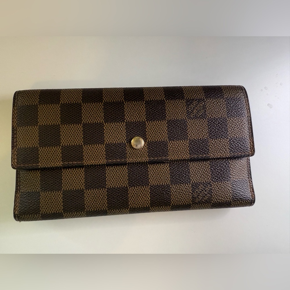 Louis Vuitton international Damier Ebene Canvas Wallet
